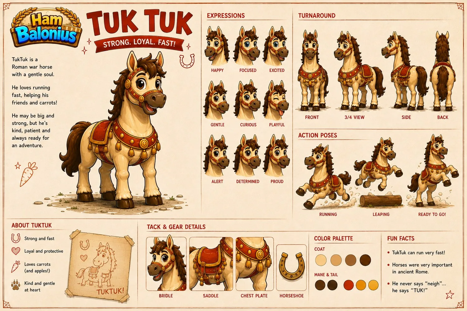TukTuk — expression sheet